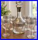 Vintage-Culver-Sorrento-Decanter-6-Stem-Glasses-Blue-Silver-MCM-1960s-Barware-01-rn