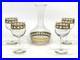 Vintage-Culver-Valencia-Wine-Decanter-Carafe-with-4-Wine-Glasses-MCM-Barware-Set-01-hmmx