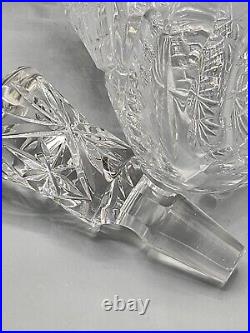 Vintage Cut Glass Decanter