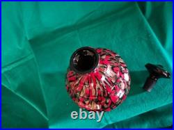 Vintage Czech End of Day Glass Decanter Set Vintage Czech End of Day Glass Decanter Set