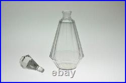 Vintage Czech Moser Glass Decanter, Decanter Glass, Vintage Decanter