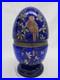 Vintage-Czech-blue-glass-Cellarette-Tantalus-hand-painted-with-decanter-glasses-01-lfj