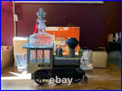 Vintage Dc328 Train Locomotive Music Box Decanter Works In Original Box