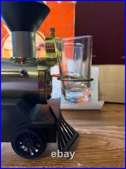 Vintage Dc328 Train Locomotive Music Box Decanter Works In Original Box