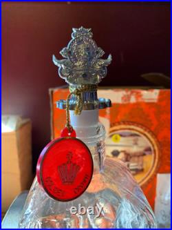 Vintage Dc328 Train Locomotive Music Box Decanter Works In Original Box