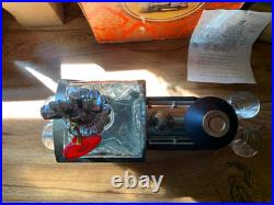Vintage Dc328 Train Locomotive Music Box Decanter Works In Original Box