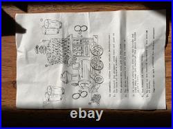 Vintage Dc328 Train Locomotive Music Box Decanter Works In Original Box