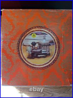 Vintage Dc328 Train Locomotive Music Box Decanter Works In Original Box
