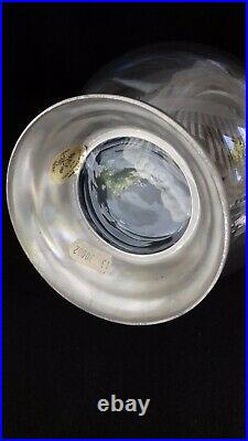 Vintage Decanter Glass & 95% Pewter