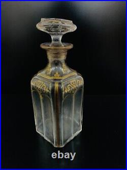 Vintage Decanter with gold work