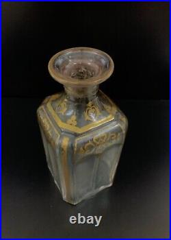 Vintage Decanter with gold work