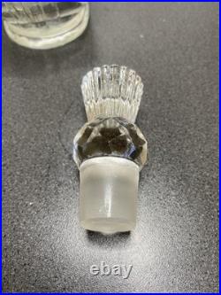Vintage Dewars Scotch Whisky 1846-1962 Glass Decanter Bottle 24cm Tall