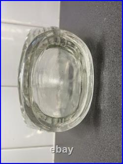 Vintage Dewars Scotch Whisky 1846-1962 Glass Decanter Bottle 24cm Tall