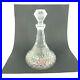 Vintage-Diamond-Cut-Large-Ships-Decanter-with-Stopper-Clear-Glass-Iridescent-01-msg