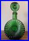 Vintage-EMPOLI-Green-Glass-Sunburst-Decanter-Bottle-with-Stopper-Made-in-Italy-01-ggu