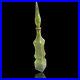 Vintage-EMPOLI-ITALY-Olive-Green-Glass-Decanter-Genie-Bottle-Hobnail-Stopper-21-01-wpal