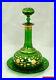 Vintage-Emerald-Green-Heavy-Glass-Gold-Gilded-Leaves-Rose-Decanter-withPlate-L5Y-01-zi