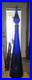 Vintage-Empoli-Decanter-Cobalt-Blue-Paneled-Glass-Flame-Topper-25-25-VAE-On-Base-01-dl