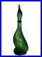 Vintage-Empoli-Italy-Green-Glass-Decanter-Duck-Goose-15-5-Bottle-Mid-Century-01-fvd