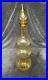 Vintage-Empoli-Italy-Triple-Gourd-Optic-Amber-Genie-Bottle-Decanter-01-yvyt