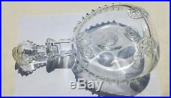 Vintage Estate Baccarat Remy Martin Louis Xiii Cognac Crystal Decanter Bottle