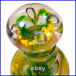 Vintage Exotic French Art Glass Decanter Flacon Perfume Bottle Decanter