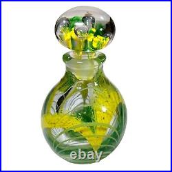 Vintage Exotic French Art Glass Decanter Flacon Perfume Bottle Decanter