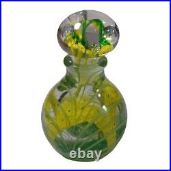 Vintage Exotic French Art Glass Decanter Flacon Perfume Bottle Decanter