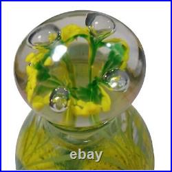 Vintage Exotic French Art Glass Decanter Flacon Perfume Bottle Decanter