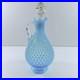 Vintage-Fenton-Glass-Blue-Opalescent-Hobnail-Wine-Decanter-Pitcher-With-Stopper-01-xve
