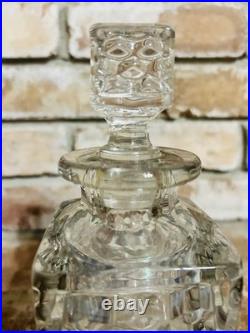 Vintage Fostoria American Glass Decanter