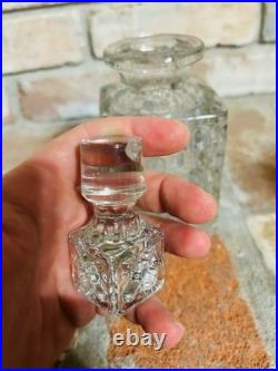 Vintage Fostoria American Glass Decanter