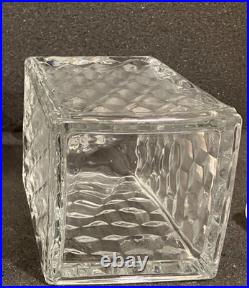 Vintage Fostoria Glass Decanter with Stopper
