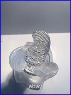 Vintage French LALIQUE Wine Decanter signed R