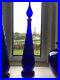 Vintage-Glass-Cobalt-Blue-Swirl-Genie-Bottle-1960s-Italian-Empoli-Decanter-01-txbe