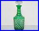 Vintage-Glass-Decanter-Bottle-Green-Overlay-CUT-TO-CLEAR-Lead-Crystal-01-lu