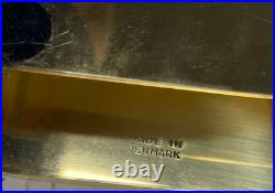 Vintage Glass Liquor Pump Decanters Lucite Spins Barware Cocktail 4 Tray Gold