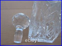 Vintage Gorgeous Crystal Glass Wine Decanter 10 tall