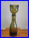 Vintage-Green-Cat-Decanter-Italian-Glass-14-tall-01-cmel