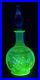 Vintage-Green-Uranium-Art-Glass-Genie-Style-Bottle-Decanter-With-Clear-Stopper-01-gdq