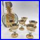 Vintage-Grey-Glass-And-gold-decanter-with-6-Shot-glasses-Hand-Painted-Glam-Ornate-01-bojt