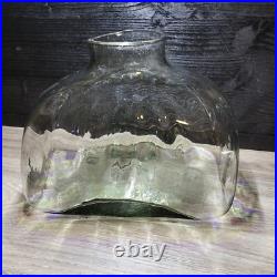 Vintage Hand Blown Mexican Glass Decanter Set Of 2 Show Class Vintage Hand Blown Mexican Glass Decanter Set Of 2 Show Class