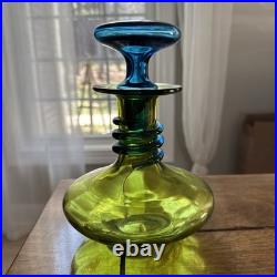 Vintage Hand Blown rainbow Glass Duo-Tone -model D309