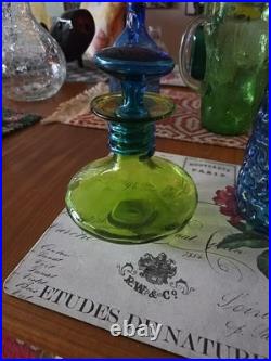 Vintage Hand Blown rainbow Glass Duo-Tone -model D309