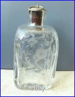 Vintage Holmegaard. Very rare decanter. Engraved, signed HG5 Kylle Svanlund 7606