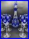 Vintage-Horst-Belda-Stars-Of-Midnight-12-Crystal-Glasses-Matching-Decanter-01-pvl