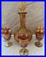 Vintage-Imperial-Glass-Company-Marigold-Carnival-Glass-Decanter-and-Cordial-Set-01-akp