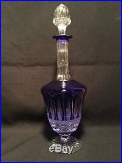 Vintage Incredible Saint Louis Crystal Tommy Decanter 5 Goblets