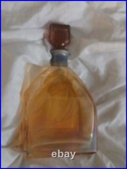 Vintage Iridescent Italy Made Decanter Glass Stunning