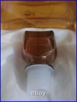 Vintage Iridescent Italy Made Decanter Glass Stunning